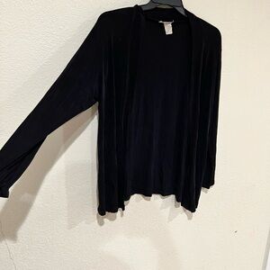 Maxima Black Knitwear Longsleeve Y2k cardigan